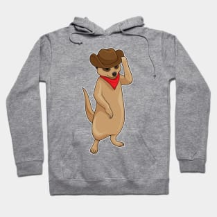 Meerkat Cowboy Cowboy hat Hoodie